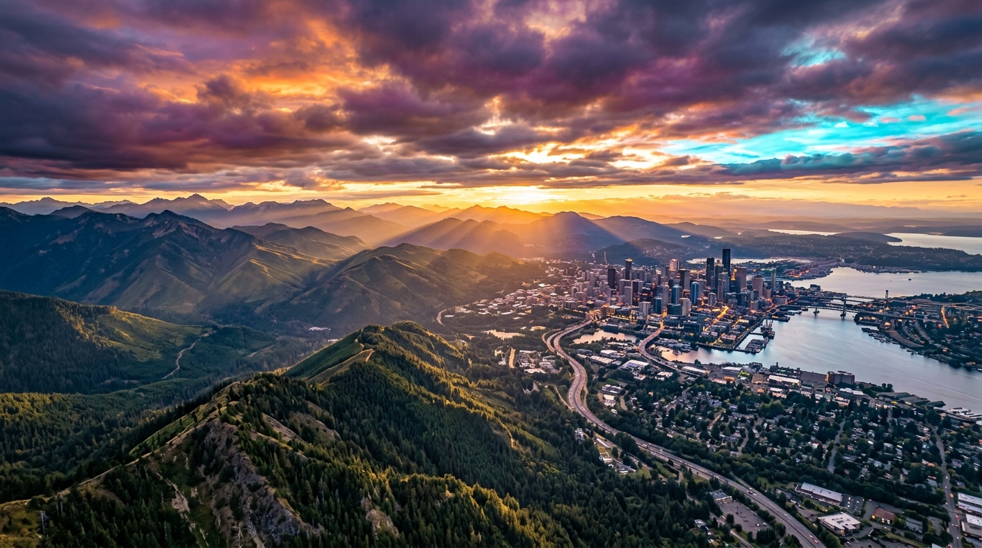 Scruffy City Skies 4K Aerial Coverage